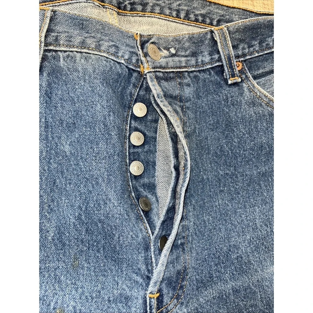 Vintage '96 Levi's 501xx Made in USA Jeans Sz 38 Button Fly (2688)